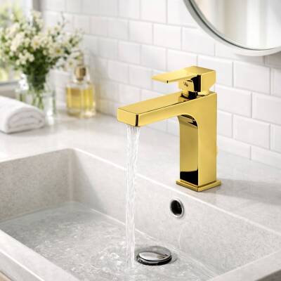 Newarc Aqua Altın Lavabo Bataryası 941528 - 2