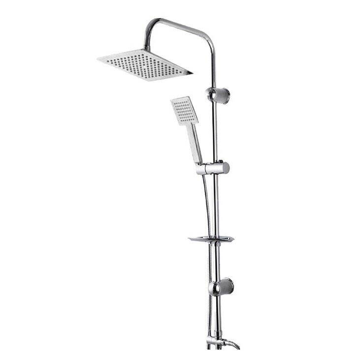 Newarc Aqua Krom Banyo Bataryası ve Sky Duş Ünitesi 2'li Set 941511-440453 - 3