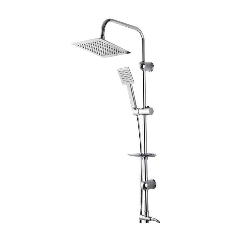 Newarc Aqua Krom Lavabo-Banyo Bataryası ve Sky Duş Ünitesi 3'lü Set 941521-941511-440453 - 4