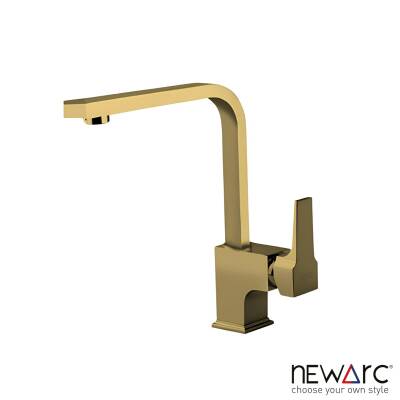 Newarc Aqua L Borulu Altın Eviye Bataryası 941888L