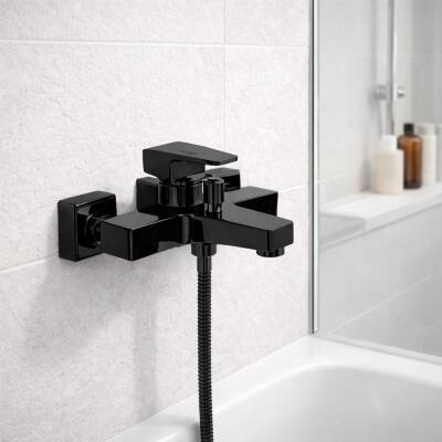 Newarc Aqua Siyah Banyo Bataryası  941511B - 2