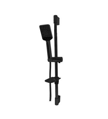 Newarc Aqua Siyah Banyo Bataryası ve Sürgülü Üst Takımı 2'li Set 941511B-430525R-05 - 3