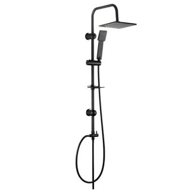 Newarc Aqua Siyah Banyo-Lavabo Bataryası ve Duş Ünitesi 3'lü Set 941521B-941511B-440536 - 2