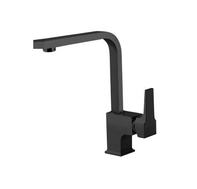 Newarc Aqua Siyah Çanak Lavabo-Banyo-Eviye Bataryası 3'lü Set 941001B-941511B-941881LB - 2