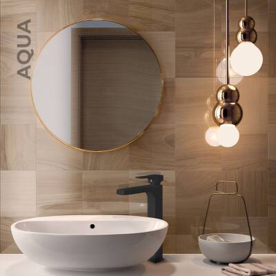 Newarc Aqua Siyah Çanak Lavabo Bataryası 941001B - 2