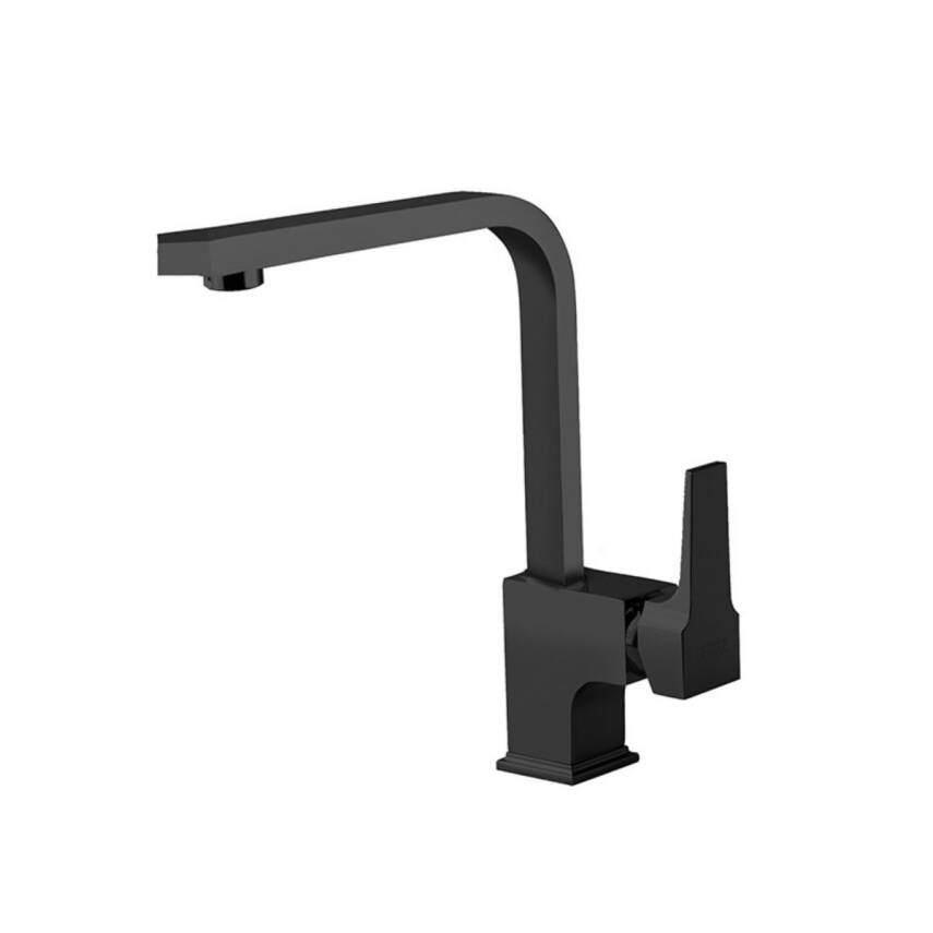 Newarc Aqua Siyah L Borulu Eviye Bataryası 941881LB - 1
