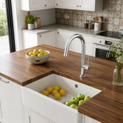 Newarc Bold Krom Mutfak Eviye Bataryası 910731 - 2