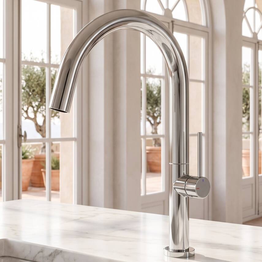 Newarc Bold Krom Mutfak Eviye Bataryası 910731 - 3