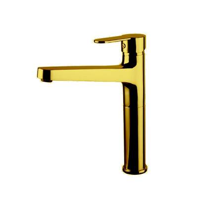 Newarc Domino Altın Çanak Lavabo-Banyo-Eviye Bataryası 3'lü Set 971008-971518-971538 - 4