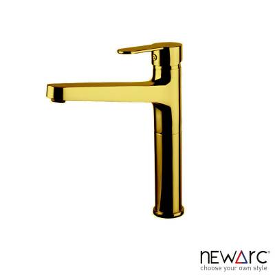 Newarc Domino Altın Çanak Lavabo Bataryası 971008