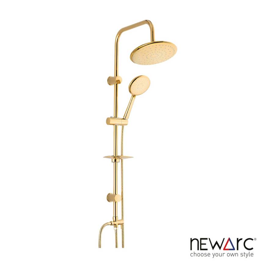 Newarc Domino Altın Duş Ünitesi 440615G - 1