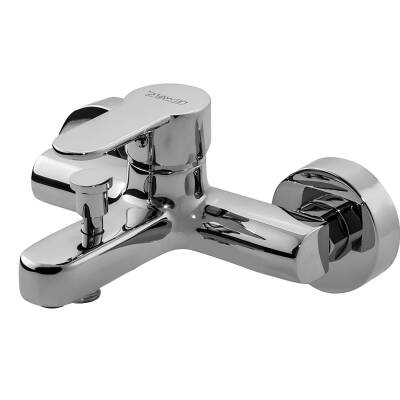 Newarc Domino Krom Lavabo-Banyo Bataryası ve Duş Ünitesi 3'lü Set 971521-971511-440615 - 4