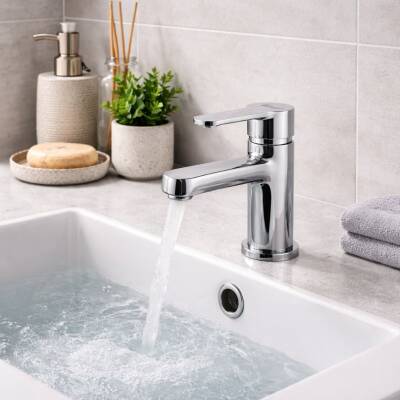 Newarc Domino Krom Lavabo Bataryası 971521 - 2
