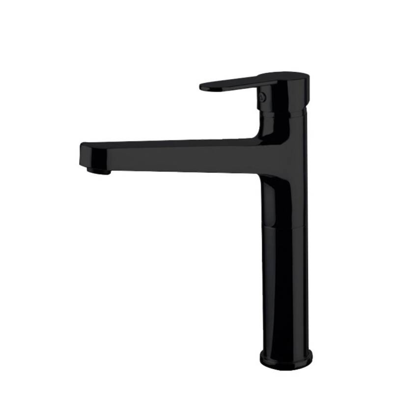 Newarc Domino Siyah Çanak Tipi Lavabo Bataryası 971001B - 1