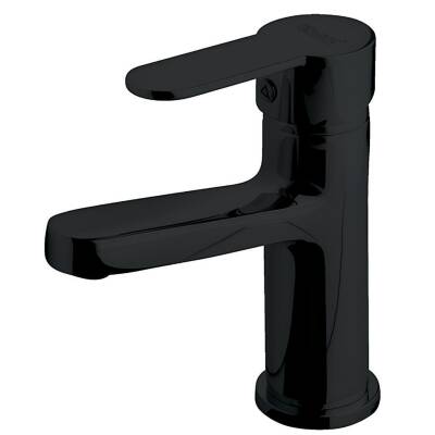 Newarc Domino Siyah Lavabo-Banyo-Eviye Bataryası ve Bold Duş Ünitesi 4'lü Set 971521B-971511B-971531B-910530B - 4