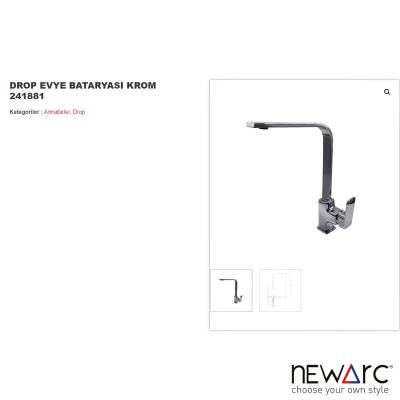 Newarc Drop Krom Eviye Bataryası 241881 - 2