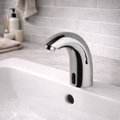 Newarc Elite Fotoselli Krom Lavabo Bataryası 510523 - 2