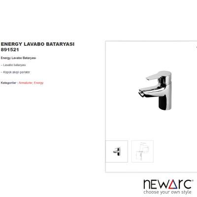 Newarc Energy Krom Lavabo Bataryası 891521 - 2
