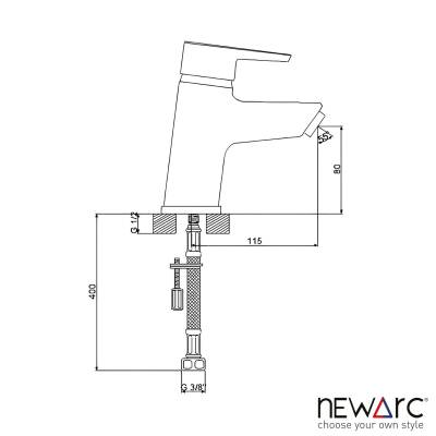 Newarc Energy Krom Lavabo Bataryası 891521 - 3