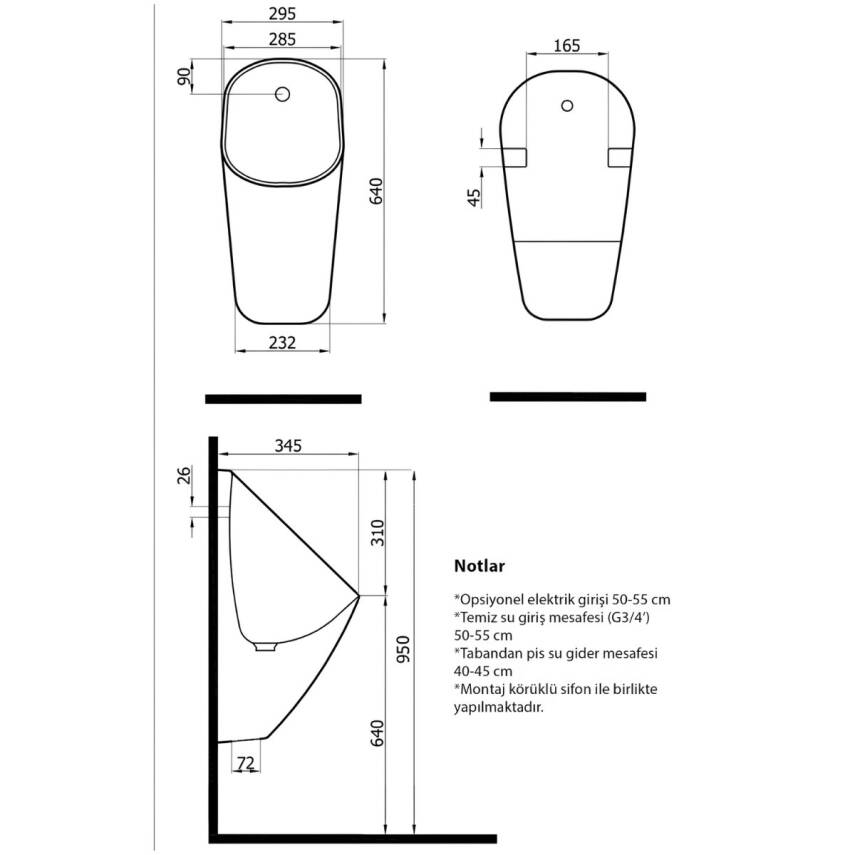 Newarc Life Pisuvar 5871 (LİF.P.071) - 2