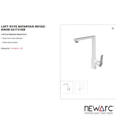 Newarc Loft Beyaz Eviye Bataryası 921731KB - 2