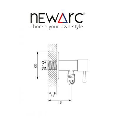 Newarc Minart Krom Ara Musluk 191131 - 2