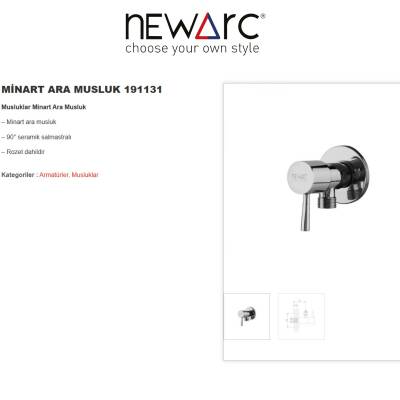 Newarc Minart Krom Ara Musluk 191131 - 3