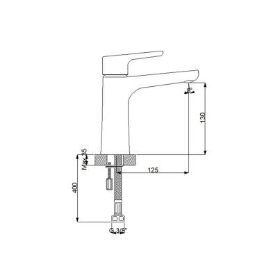 Newarc Newart Krom Lavabo Bataryası 150521N - 3