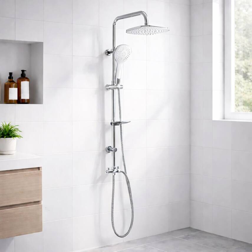 Newarc Premium Krom Duş Ünitesi 440530 - 2
