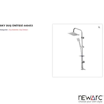 Newarc Sky Krom Duş Ünitesi 440453 - 2