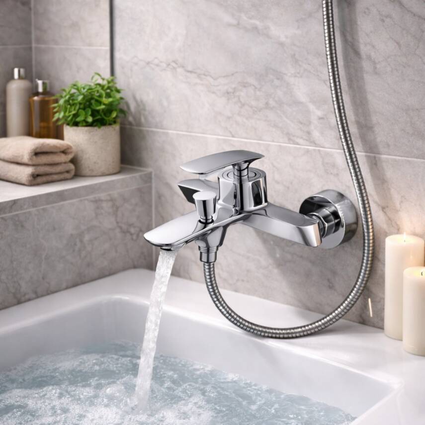 Newarc Slim Krom Banyo Bataryası 121511 - 2