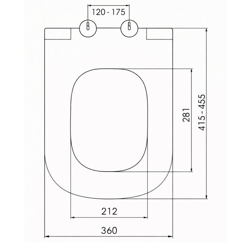 Nkp Canto Thermoplast Yavaş Kapanan Klozet Kapağı 0339 - 3
