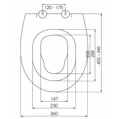Nkp Family Thermoplast Yavaş Kapanan Klozet Kapağı 0348 - 3