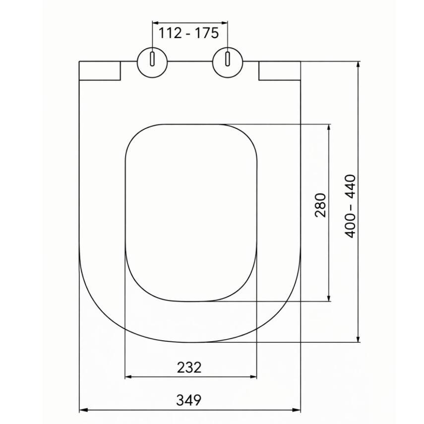 Nkp Forte Duroplast Yavaş Kapanan Klozet Kapağı 0412 - 3