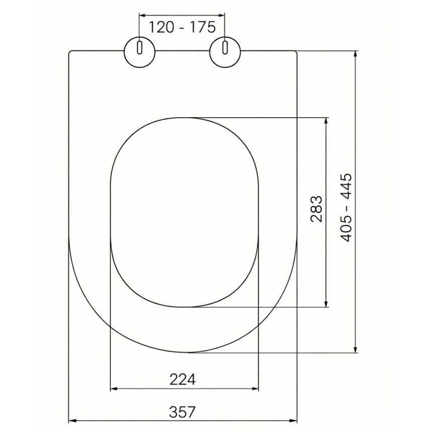 Nkp Grande Thermoplast Yavaş Kapanan Klozet Kapağı 0347 - 3