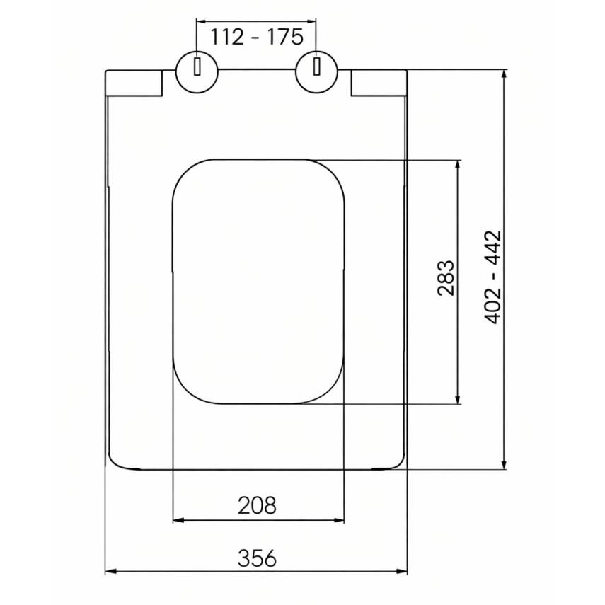 Nkp Kare Slim Duroplast Yavaş Kapanan Klozet Kapağı 0410 - 3