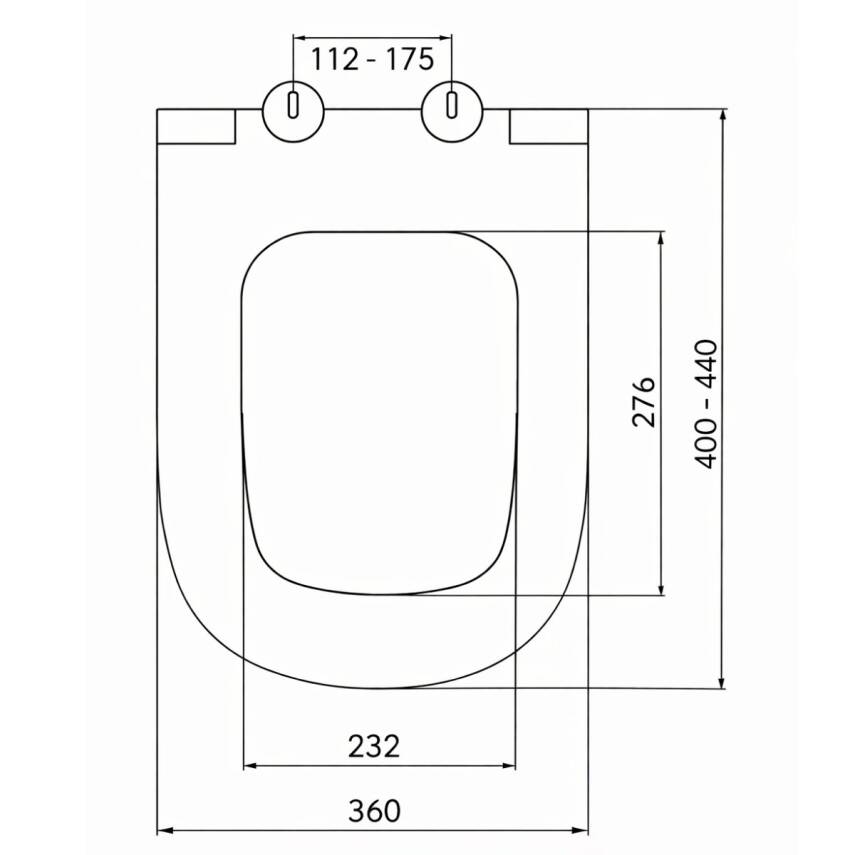 Nkp Lento Duroplast Yavaş Kapanan Klozet Kapağı 0405 - 3