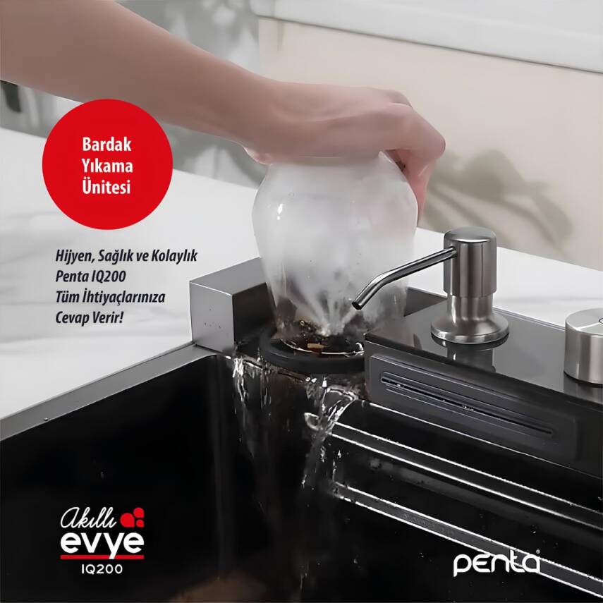Penta Krom Akıllı Eviye IQ200 - 2