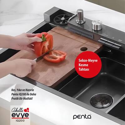 Penta Krom Akıllı Eviye IQ200 - 3