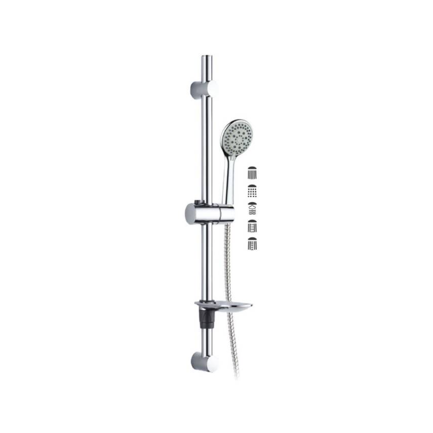 Penta Krom Sürgülü Duş Takımı 0499B - 1