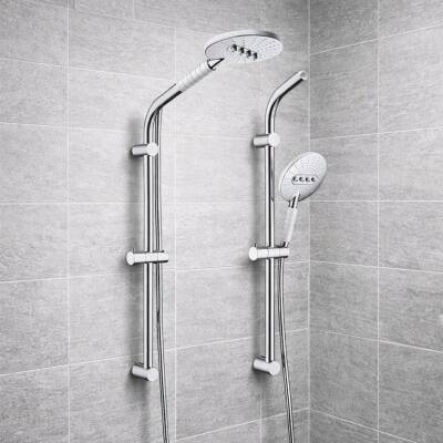 Penta Krom Sürgülü Duş Takımı 7138 - 2