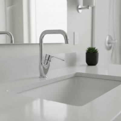 Penta Opus L Krom Yüksek Lavabo Bataryası P318 - 6