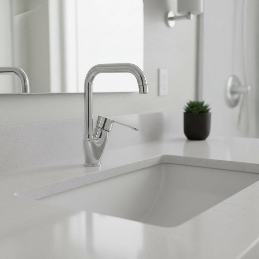 Penta Opus L Krom Yüksek Lavabo Bataryası P318 - 6