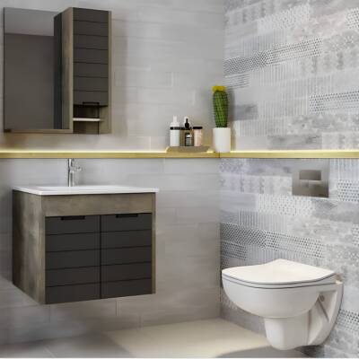 Seramiksan Petite Kanallı Beyaz Asma Klozet A101001H, Seramiksan Petite Yavaş Kapak