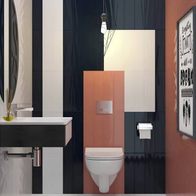 Seramiksan Petite Kanallı Beyaz Asma Klozet A101001H, Seramiksan Petite Yavaş Kapak - 2