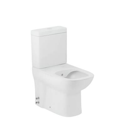 Seramiksan Petite Kanalsız Beyaz Duvara Sıfır Klozet Takımı A101101H, Seramiksan Petite Yavaş Kapak - 2