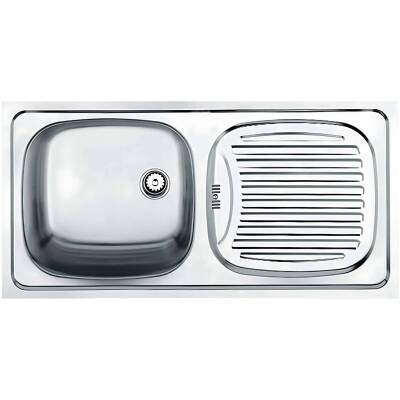 Teka EBM 45 Paslanmaz Çelik Sağ Damlalıklı Eviye 40132027