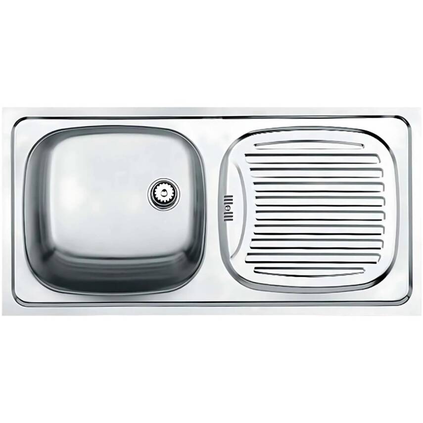 Teka EBM 45 Paslanmaz Çelik Sağ Damlalıklı Eviye 40132027 - 1