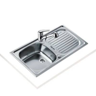 Teka EBM 45 Paslanmaz Çelik Sağ Damlalıklı Eviye 40132027 - 2