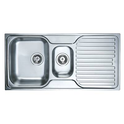 Teka Princess 60 B 1D Sağ Damlalıklı Paslanmaz Çelik Eviye 40109153 - 4